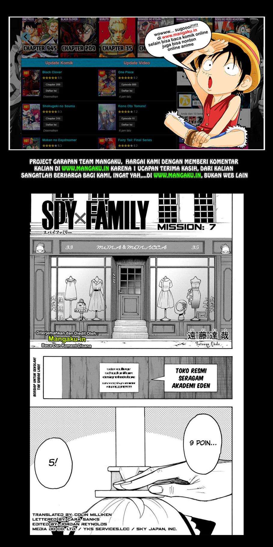 Spy X Family Chapter 7 - halaman 2