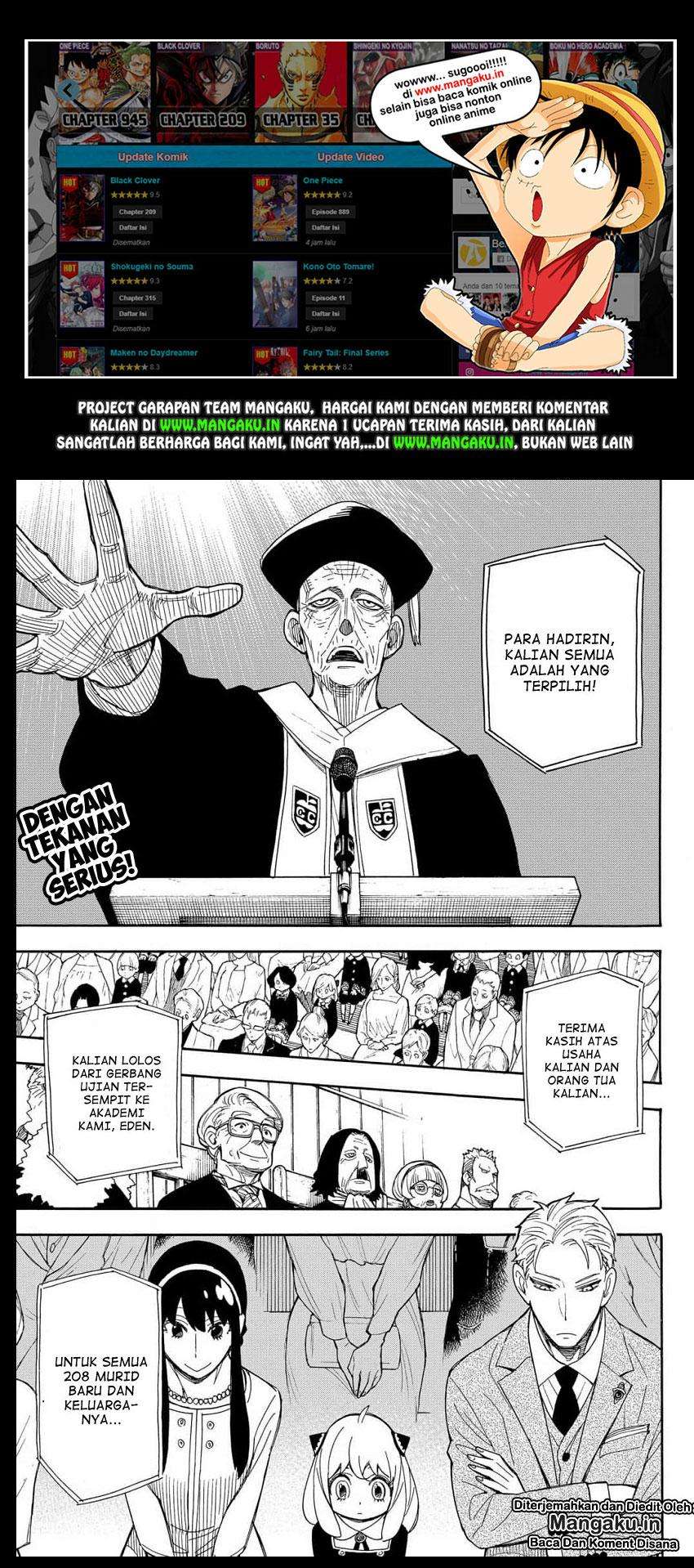 Spy X Family Chapter 8 - halaman 2