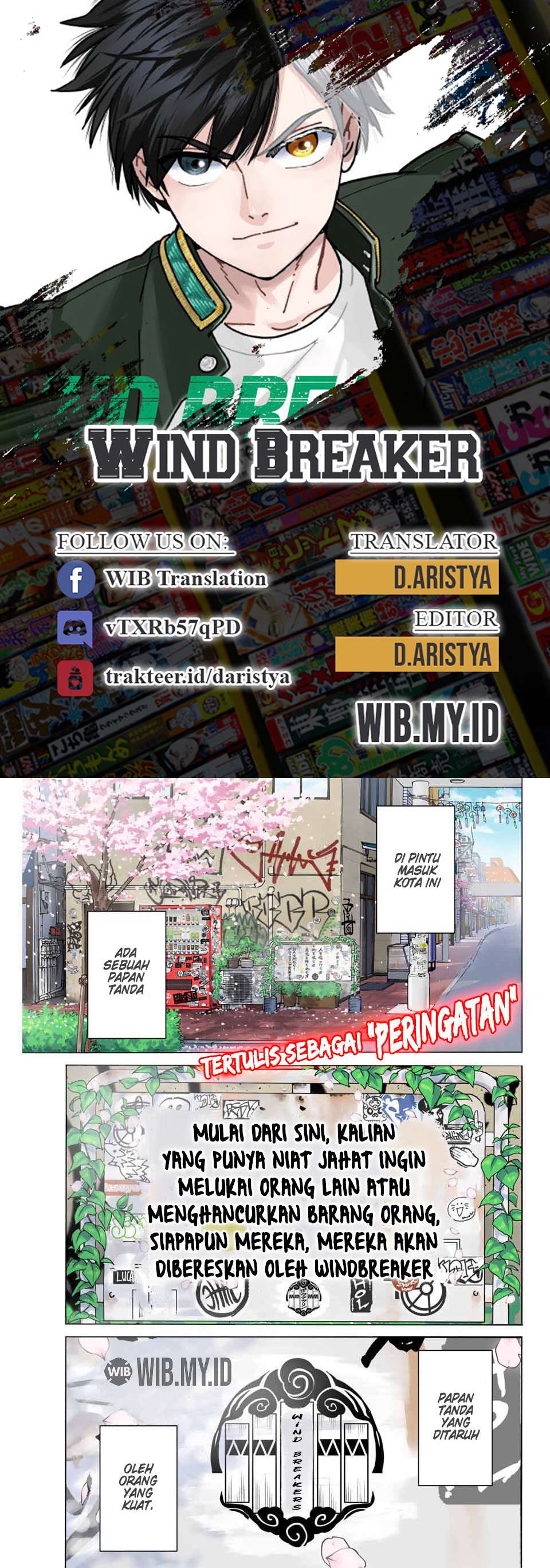 Wind Breaker Chapter 1.1 - halaman 1