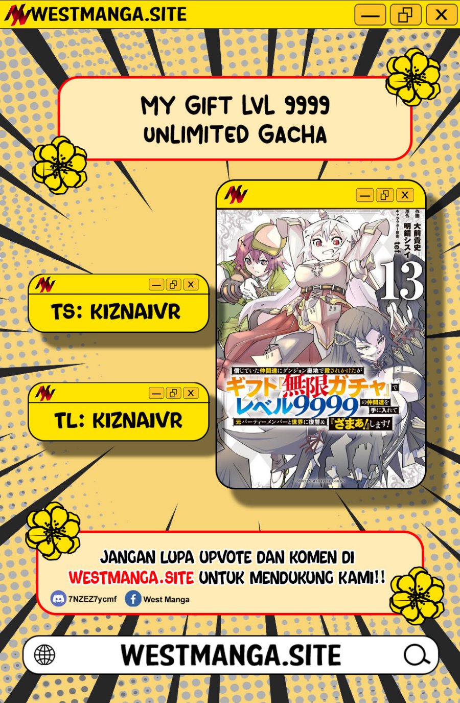 My Gift LVL 9999 Unlimited Gacha Chapter 216 - halaman 1