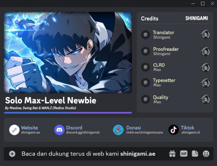 Solo Max-Level Newbie Chapter 281 - halaman 1