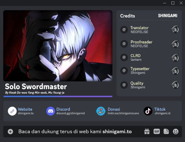 Solo Swordmaster Chapter 22 - halaman 1