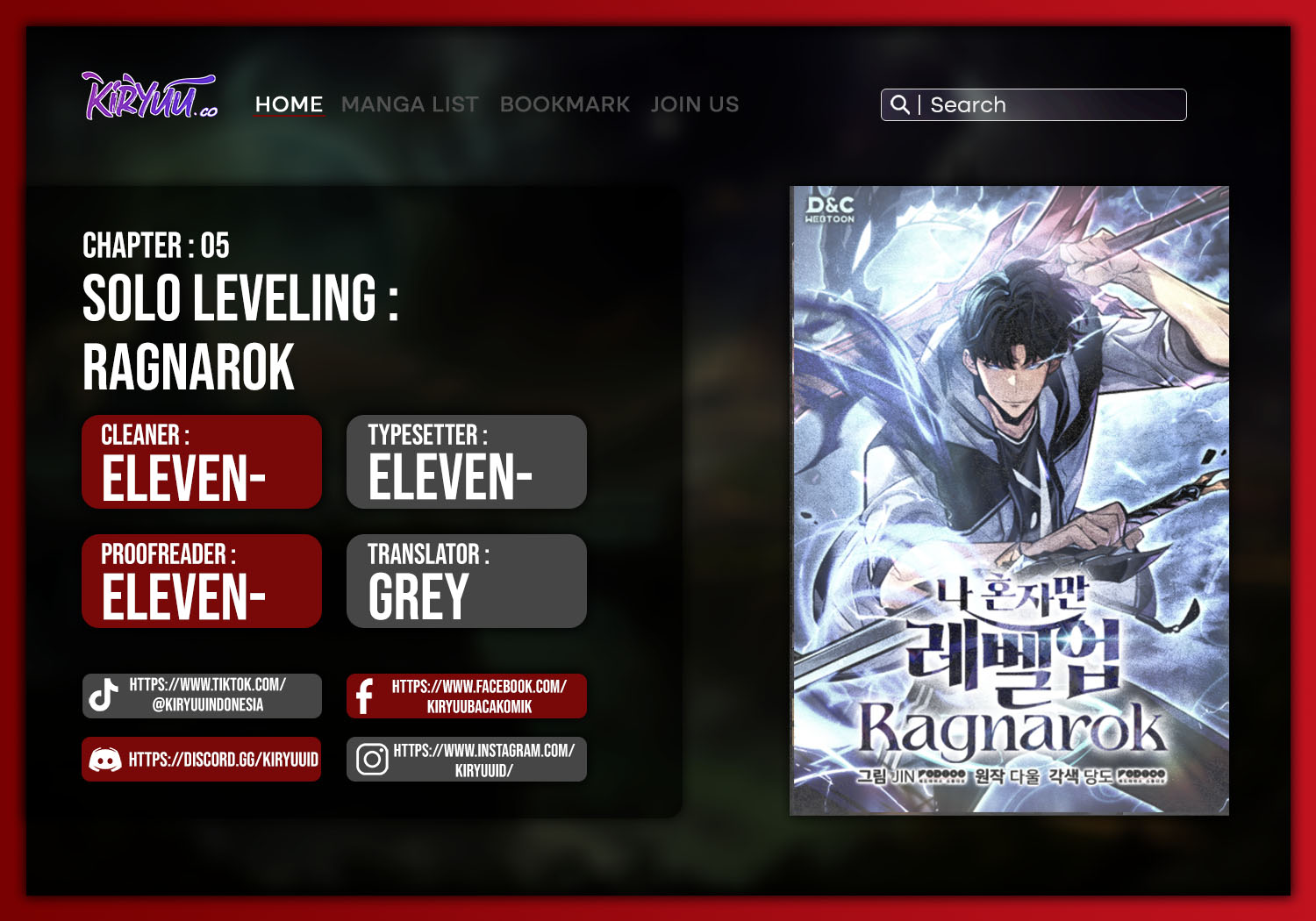 Solo Leveling: Ragnarok Chapter 5 - halaman 1