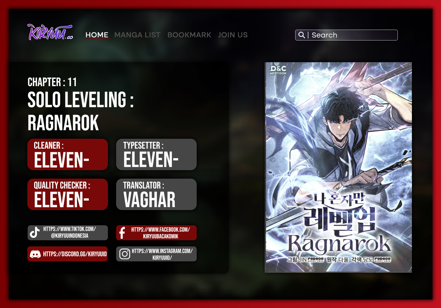 Solo Leveling: Ragnarok Chapter 11 - halaman 1