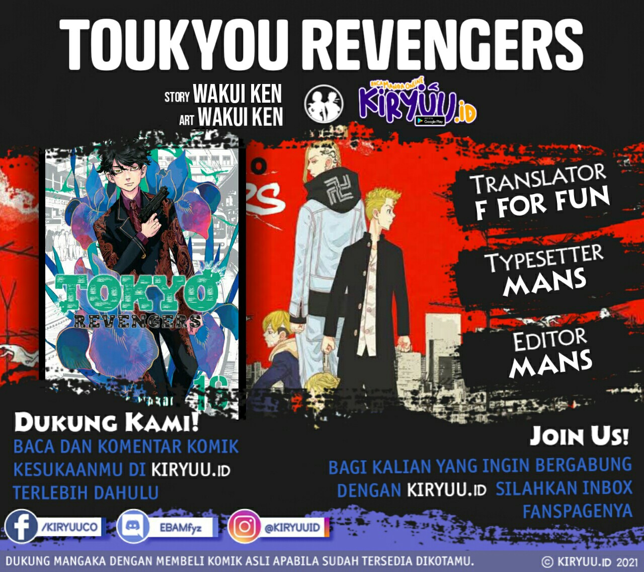 Tokyo Revengers Chapter 208 - halaman 3