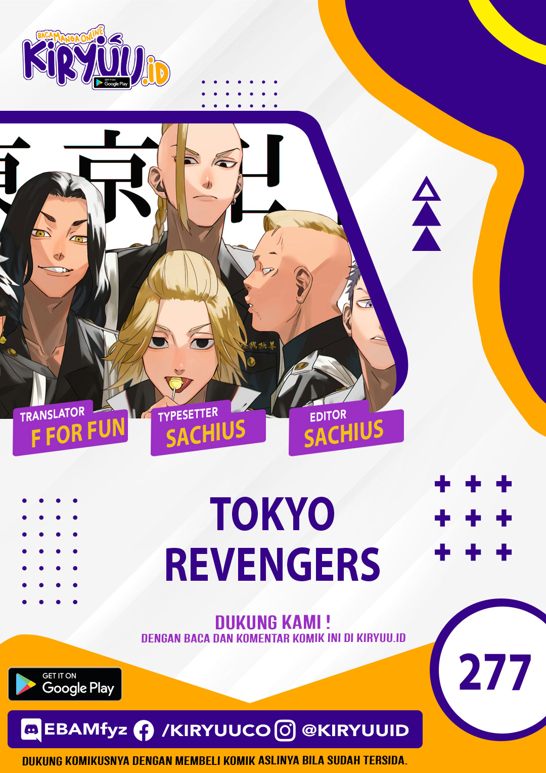 Tokyo Revengers Chapter 277 - halaman 1