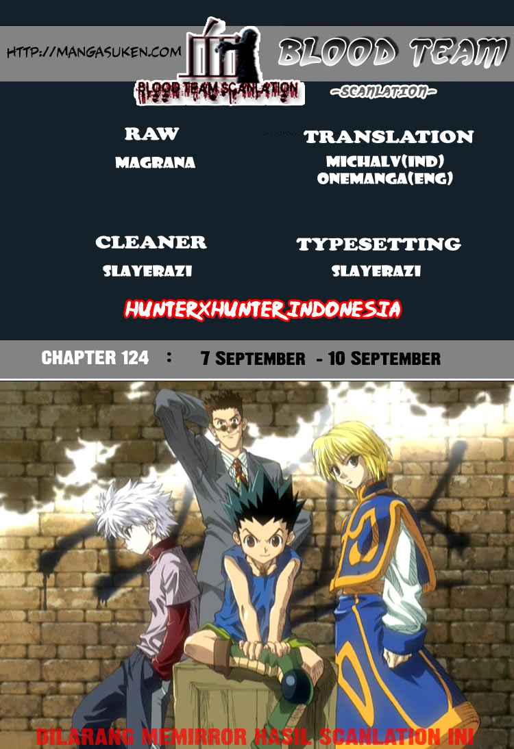 Hunter x Hunter Chapter 124 - halaman 1