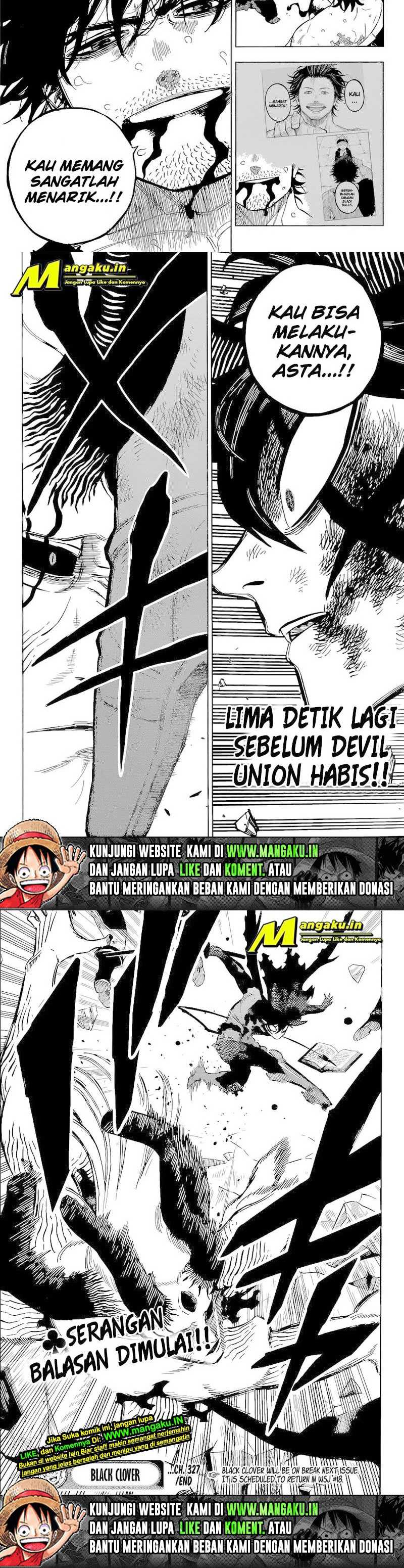 Black Clover Chapter 327 - halaman 3