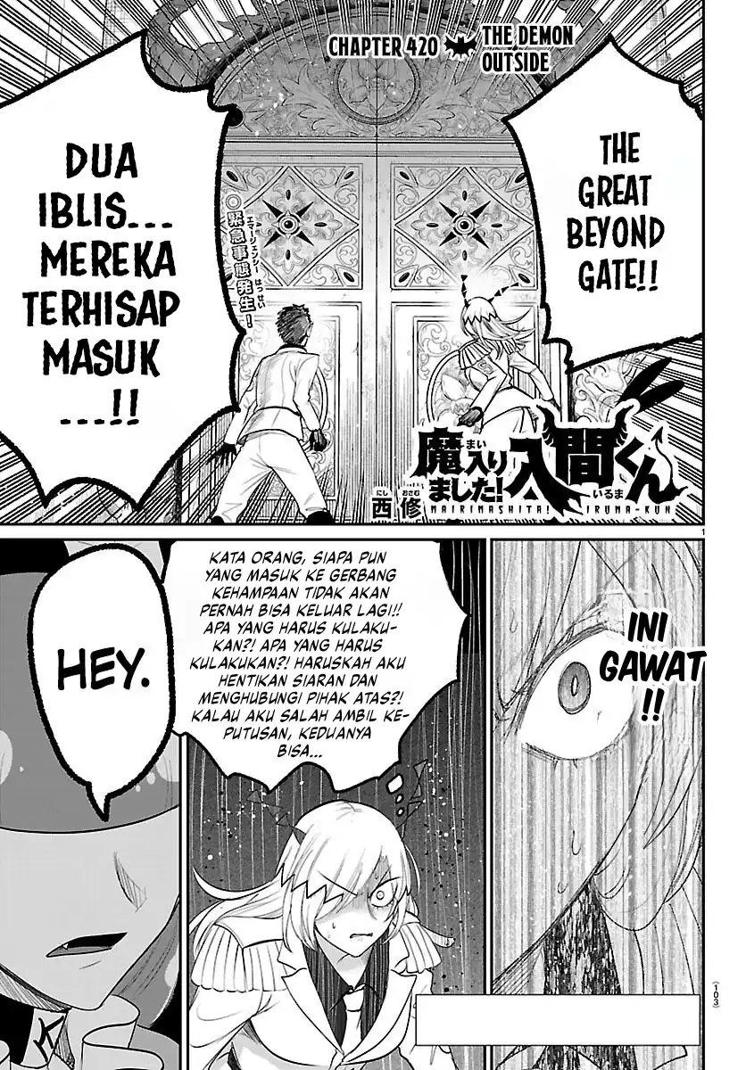 Mairimashita! Iruma-kun Chapter 420 - halaman 2