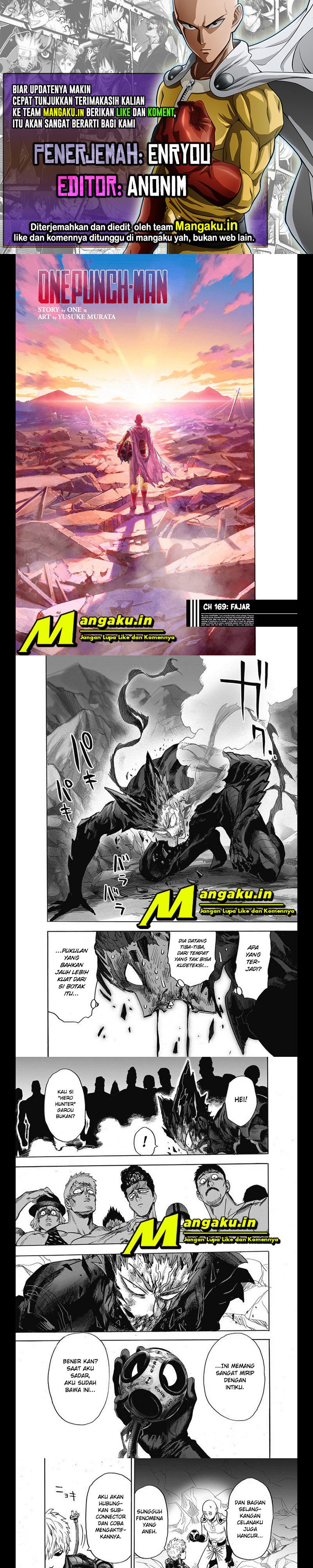 One Punch-Man Chapter 169 - halaman 1