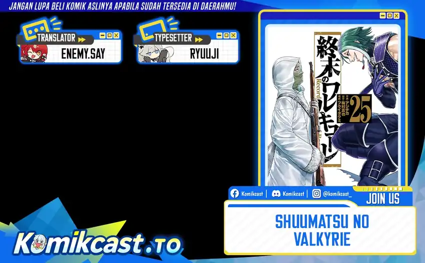 Shuumatsu no Valkyrie Chapter 111 - halaman 1