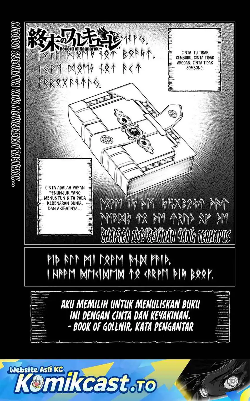 Shuumatsu no Valkyrie Chapter 111 - halaman 2
