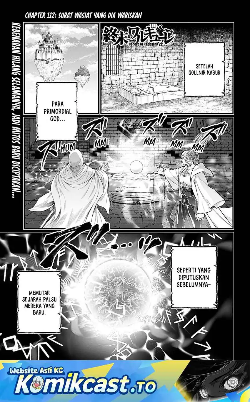 Shuumatsu no Valkyrie Chapter 112 - halaman 2