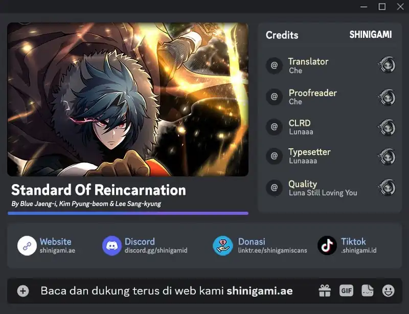 Standard Of Reincarnation Chapter 152 - halaman 1