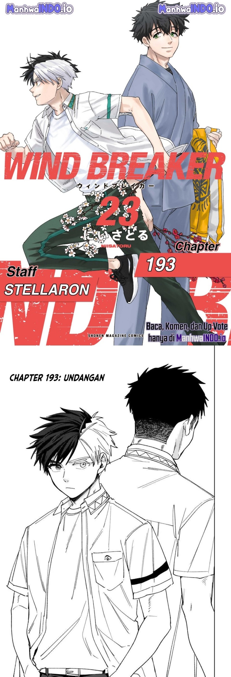 Wind Breaker (NII Satoru) Chapter 193 - halaman 1