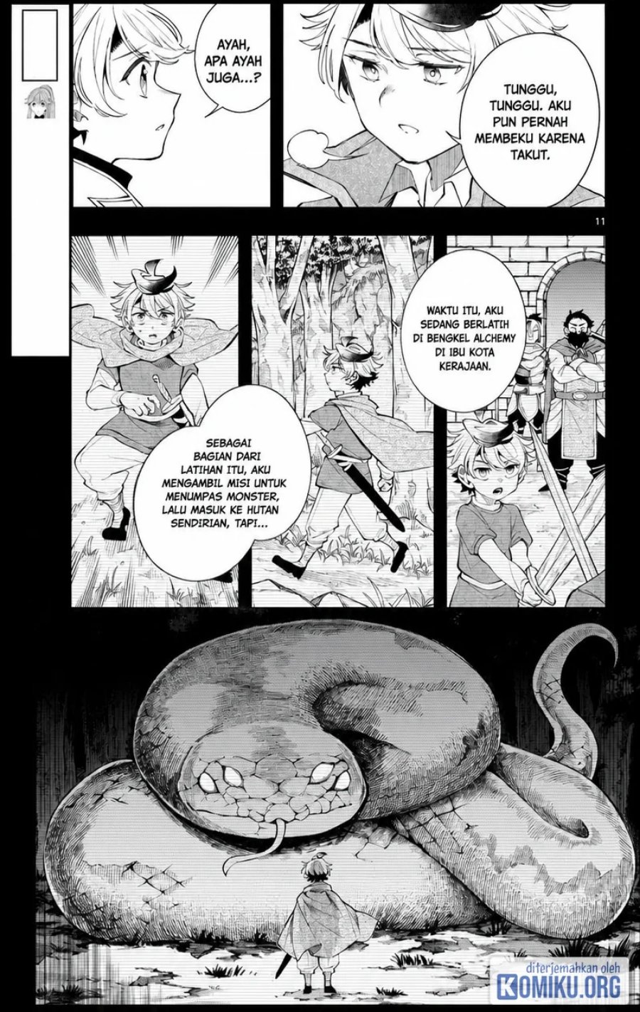 Albus Changes the World Chapter 100 - halaman 11