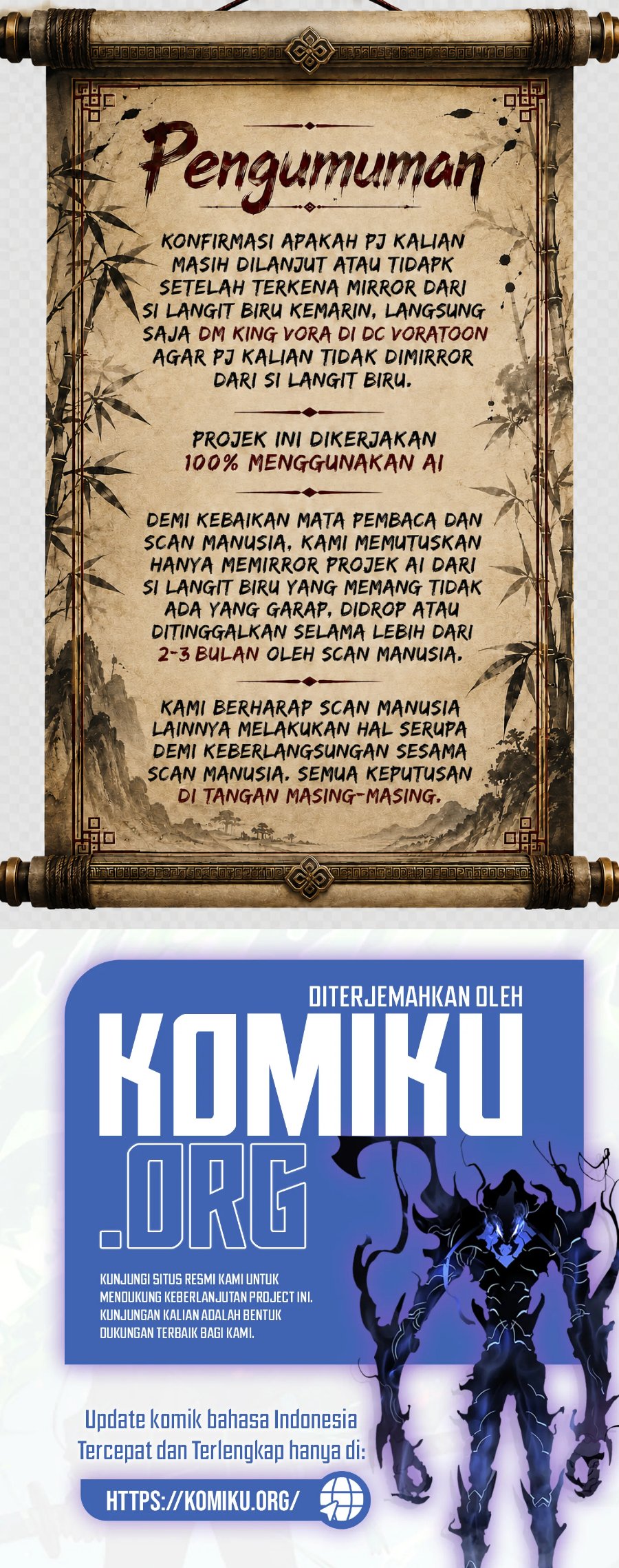 Albus Changes the World Chapter 98 - halaman 1