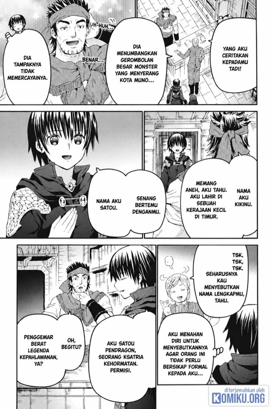 Death March kara Hajimaru Isekai Kyousoukyoku Chapter 101 - halaman 22