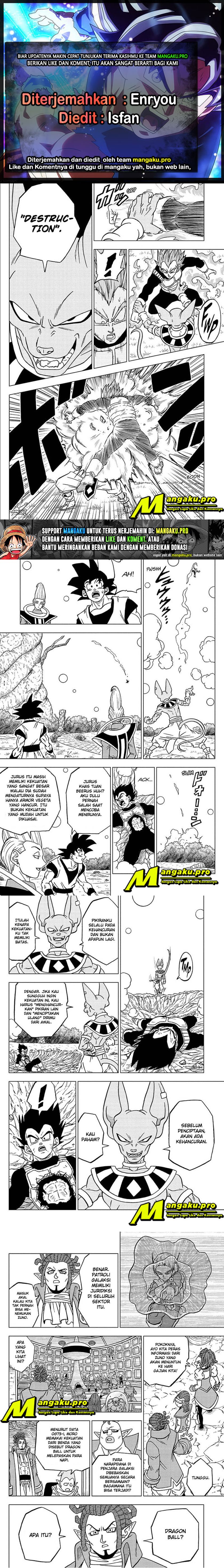 Dragon Ball Super Chapter 69.2 - halaman 1