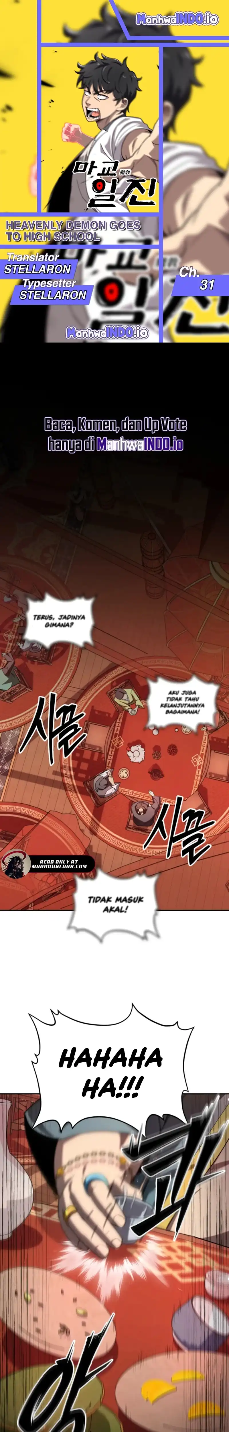 Heavenly Demon Goes to High School Chapter 31 - halaman 1