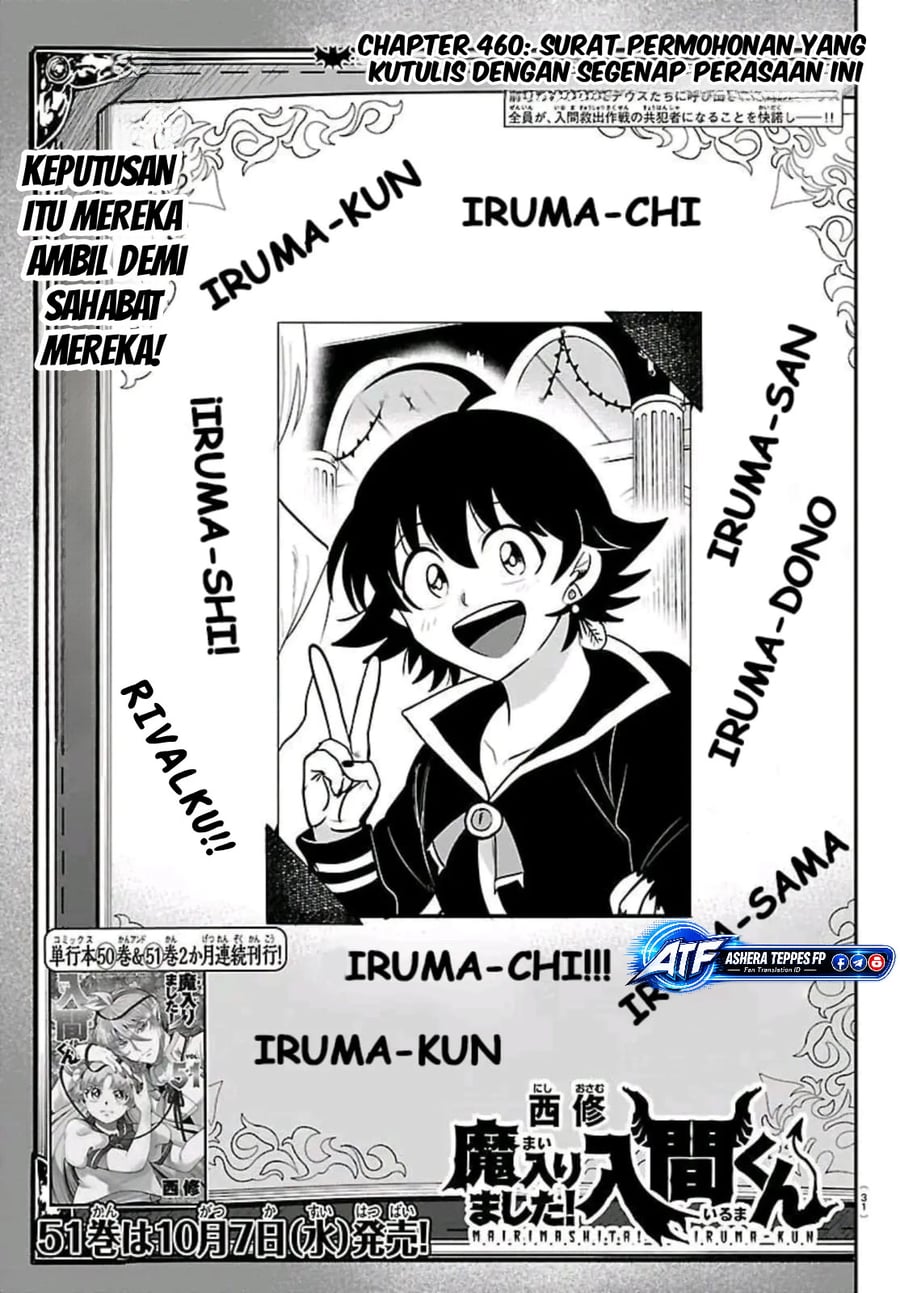 Mairimashita! Iruma-kun Chapter 460 - halaman 2