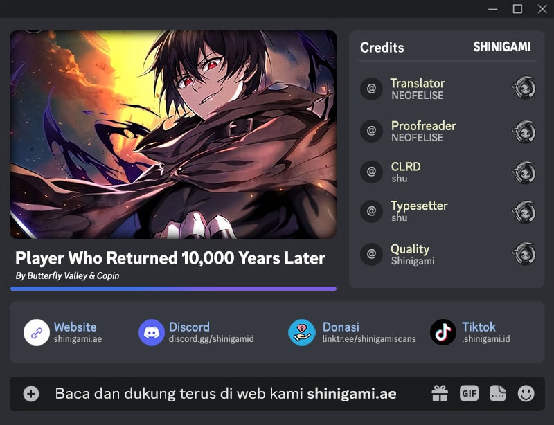 Player Who Returned 10,000 Years Later Chapter 161 - halaman 1