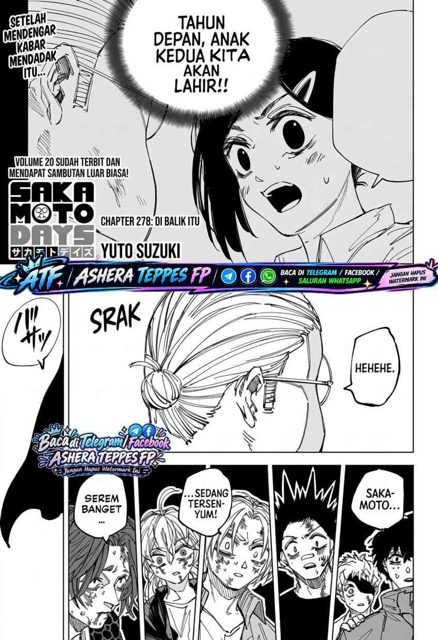 Sakamoto Days Chapter 278 - halaman 1