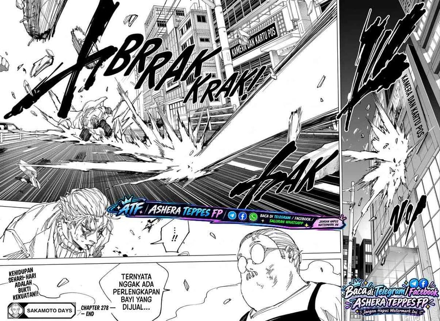 Sakamoto Days Chapter 278 - halaman 14