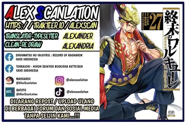 Shuumatsu no Valkyrie Chapter 118 - halaman 2