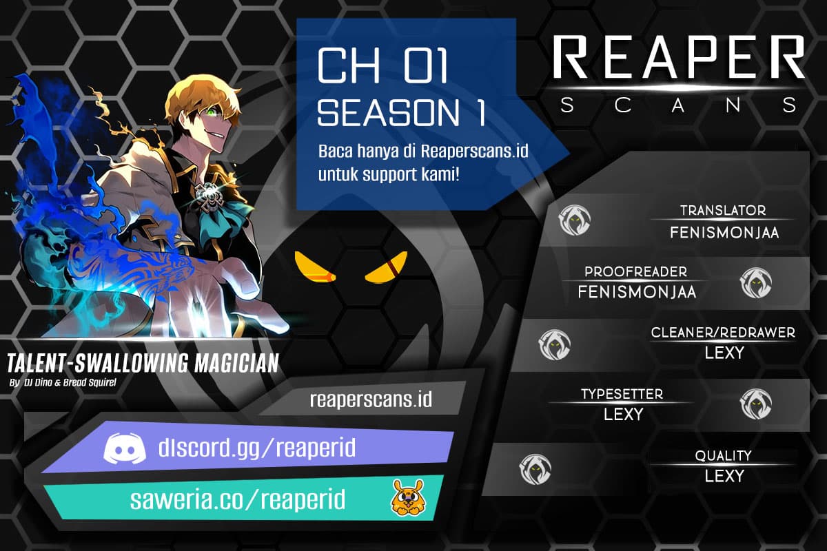 Talent-Swallowing Magician Chapter 1 - halaman 1