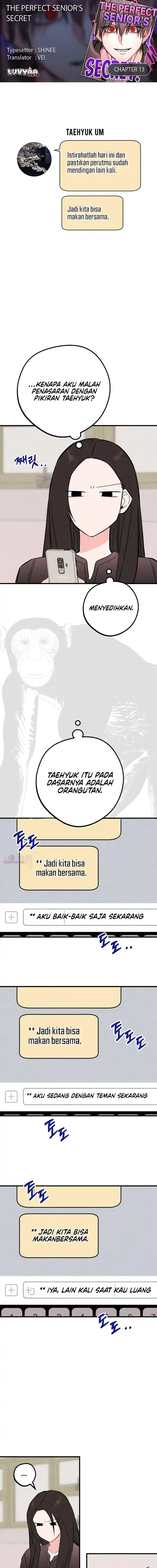 The Perfect Senior’s Secret! Chapter 13 - halaman 1