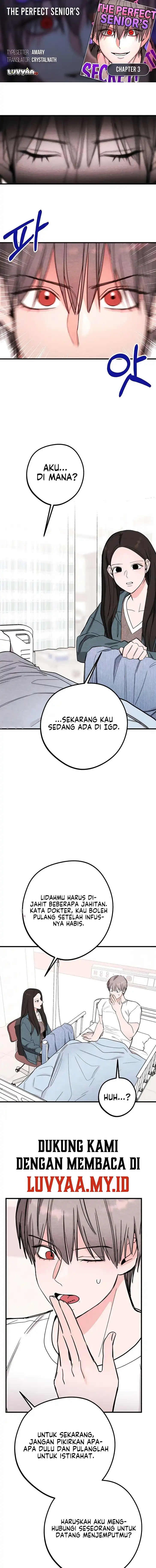 The Perfect Senior’s Secret! Chapter 3 - halaman 1