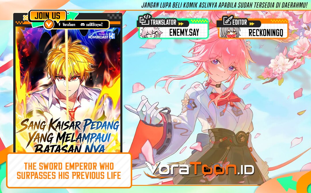 The Sword Emperor Who Surpasses His Previous Life Chapter 44 - halaman 1