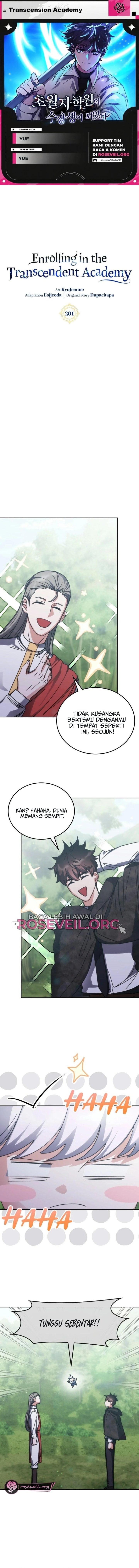 Transcension Academy Chapter 201 - halaman 1