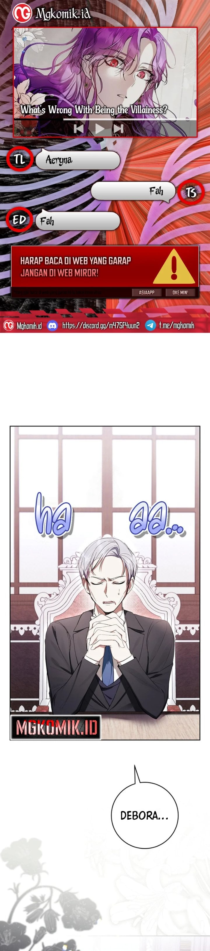 What’s Wrong With Being the Villainess? Chapter 63 - halaman 1