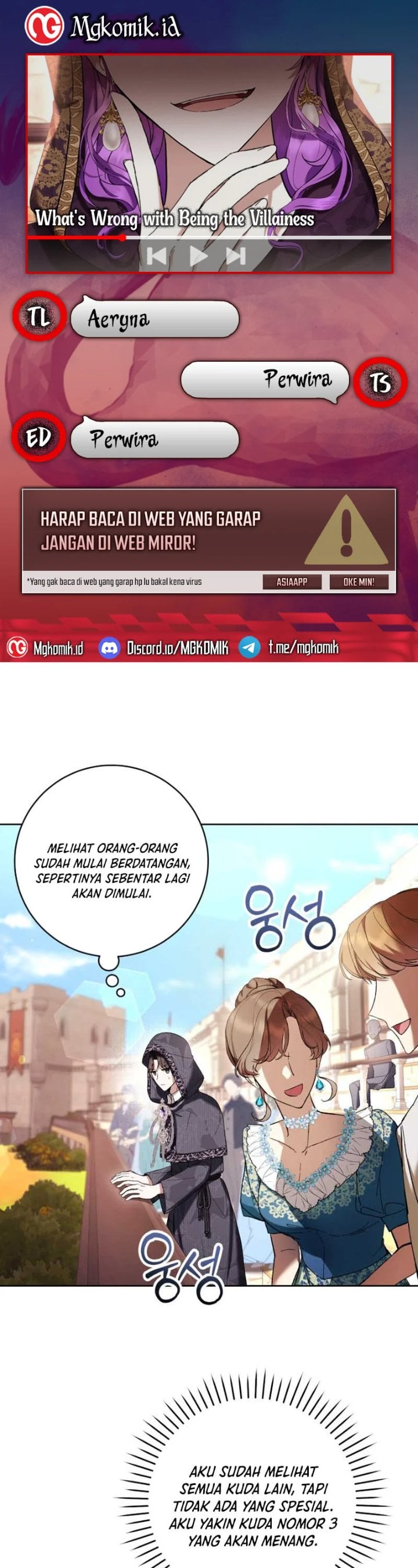 What’s Wrong With Being the Villainess? Chapter 71 - halaman 1