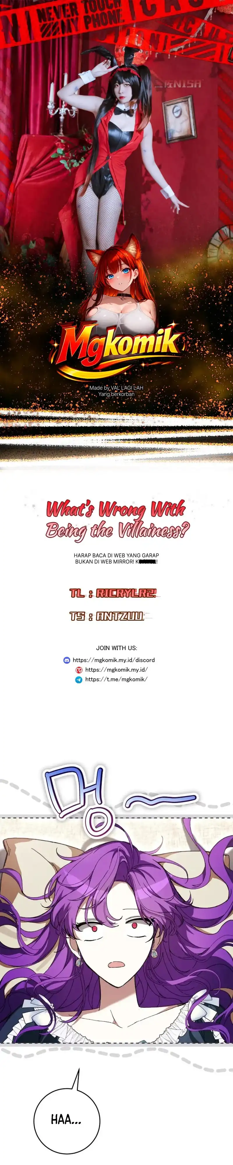 What’s Wrong With Being the Villainess? Chapter 95 - halaman 1