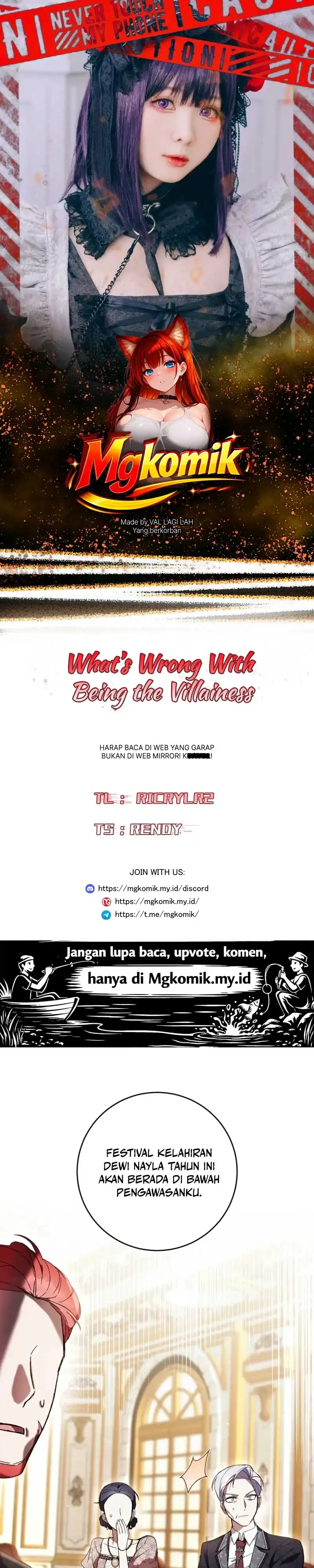 What’s Wrong With Being the Villainess? Chapter 97 - halaman 1