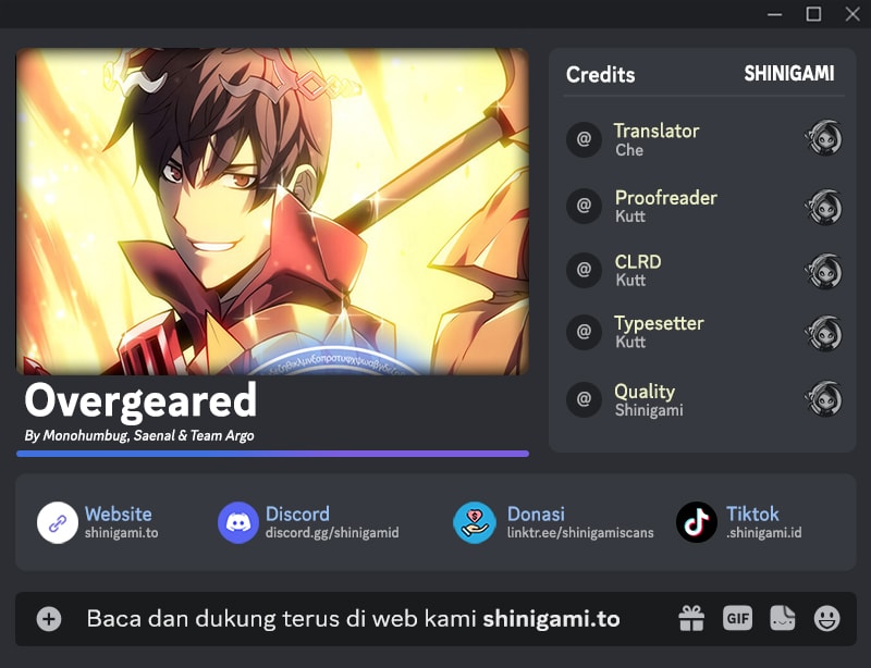 Overgeared (Team Argo) Chapter 346 - halaman 1