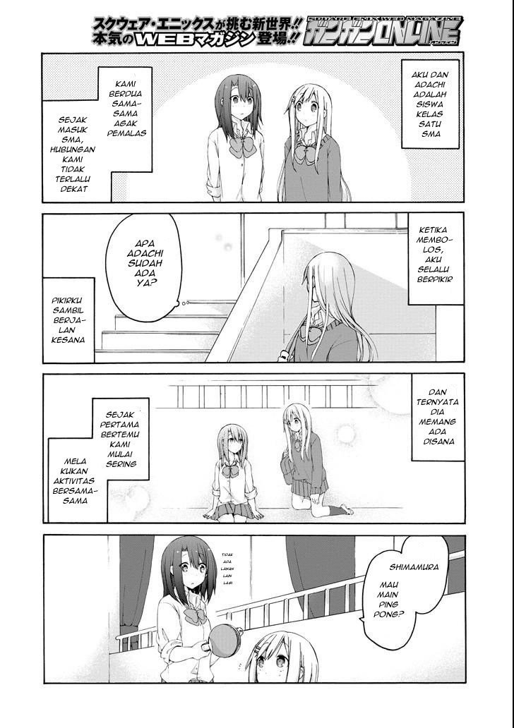 Adachi to Shimamura Chapter 1 - halaman 4