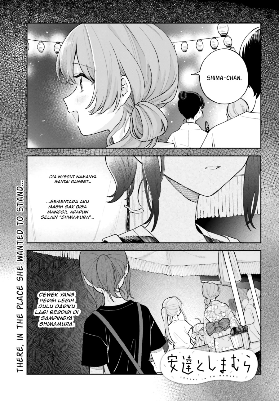 Adachi to Shimamura Chapter 30 - halaman 1