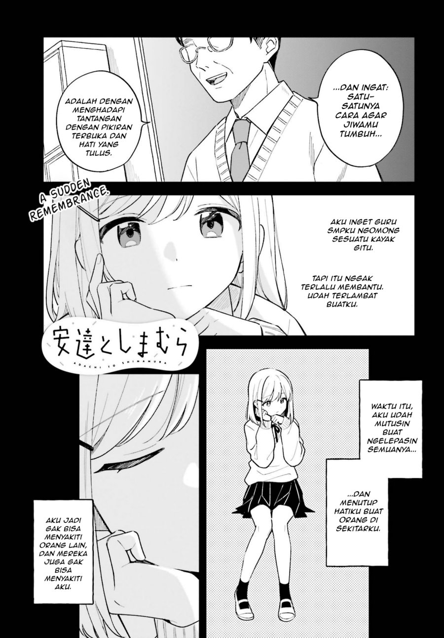 Adachi to Shimamura Chapter 34 - halaman 1