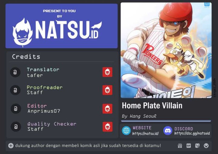 Home Plate’s Villain Chapter 62 - halaman 1
