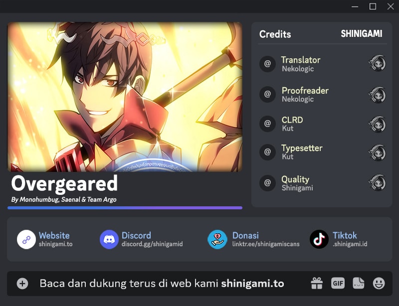 Overgeared (Team Argo) Chapter 298 - halaman 1