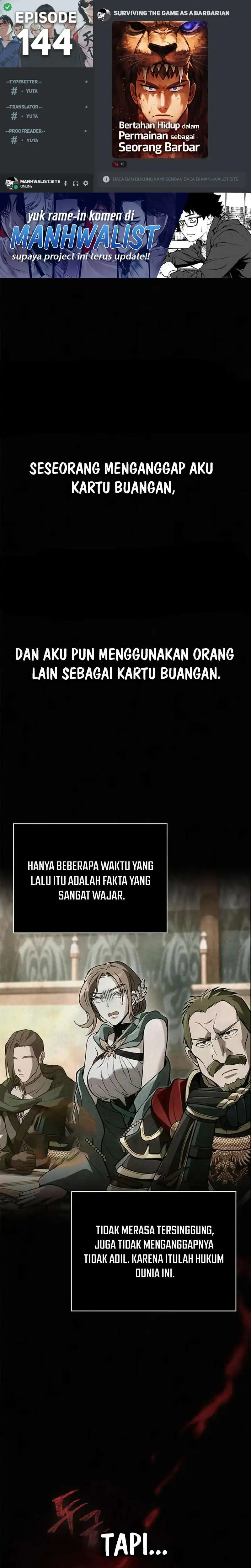 Surviving the Game as a Barbarian Chapter 144 - halaman 1