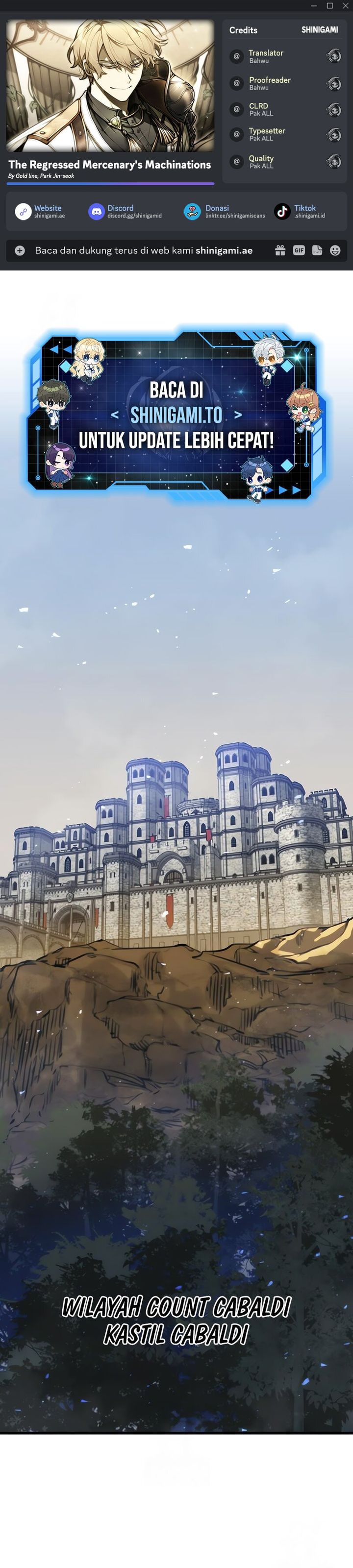 The Regressed Mercenary’s Machinations Chapter 57 - halaman 1