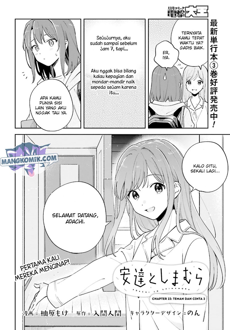 Adachi to Shimamura Chapter 23 - halaman 3