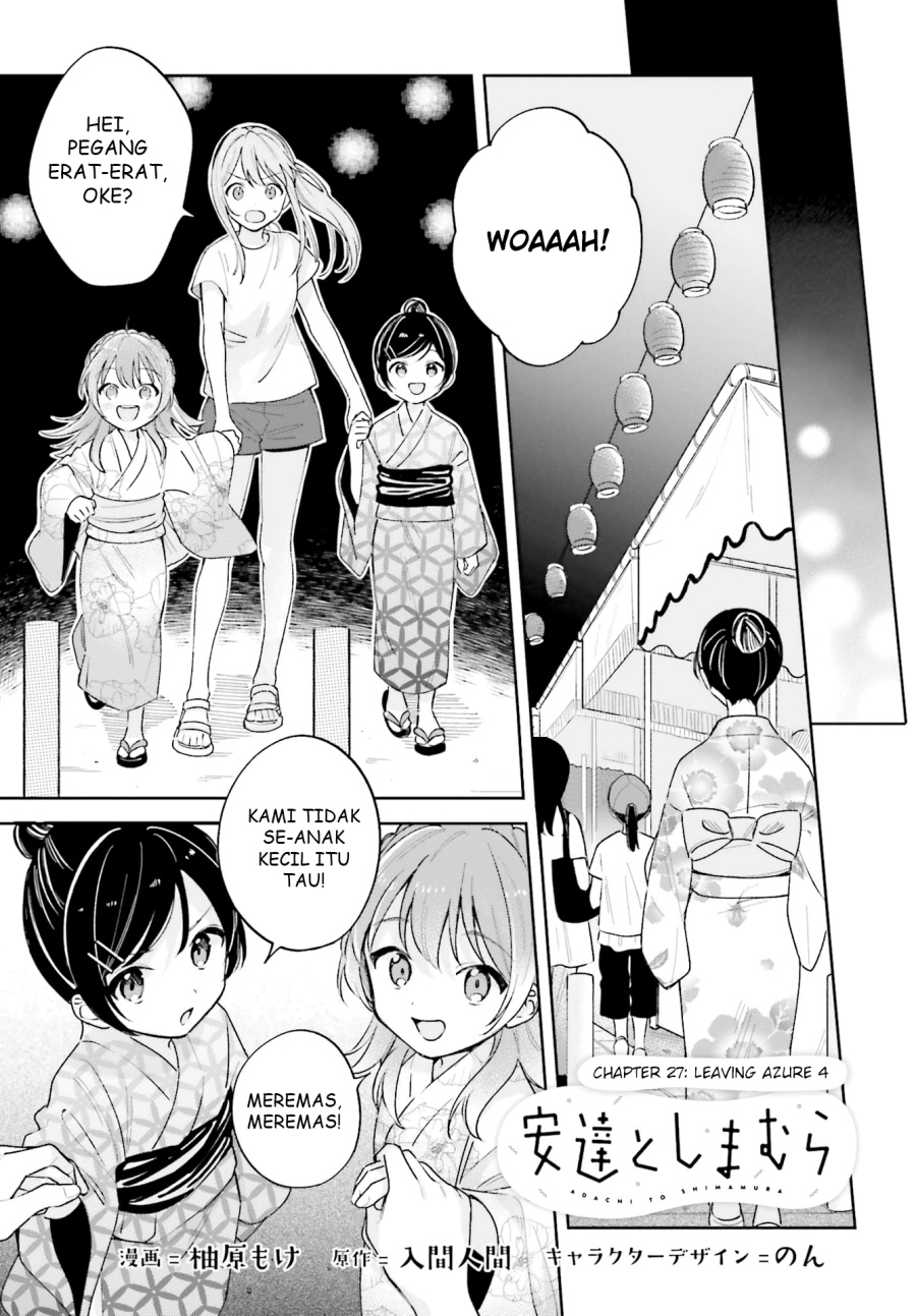 Adachi to Shimamura Chapter 27.4 - halaman 2