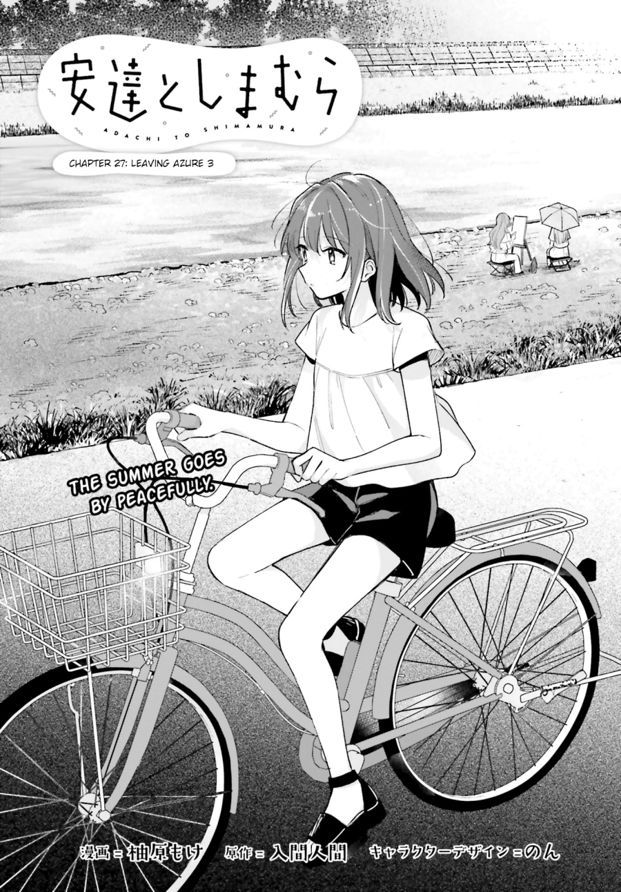 Adachi to Shimamura Chapter 28 - halaman 3