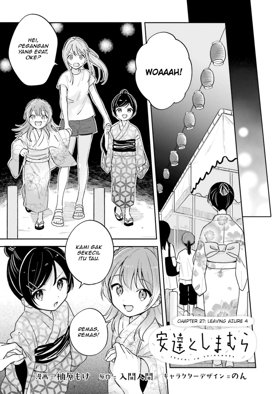 Adachi to Shimamura Chapter 29.1 - halaman 1